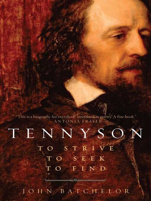 Title details for Tennyson by John Batchelor - Available